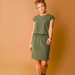 Hunter Green Going Places Dress